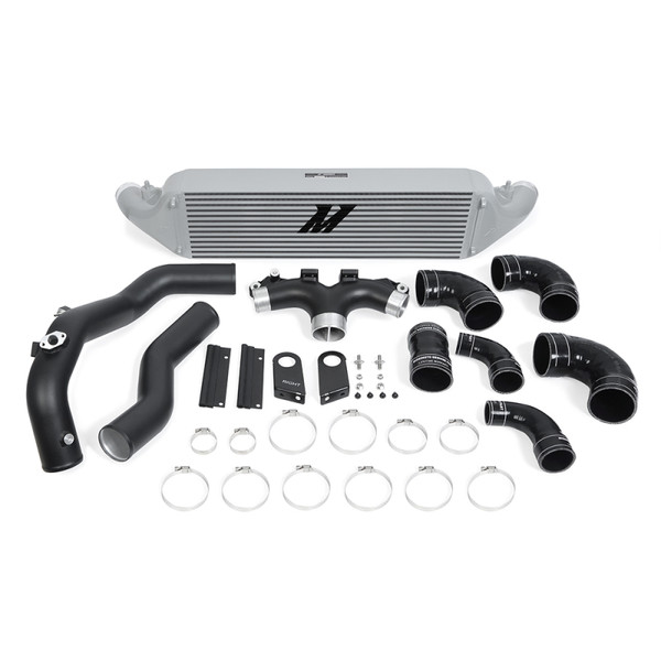 Mishimoto Performance Intercooler Kit - Silver - 2018-2023 Kia Stinger V6-3.3L (tt) | 2019-2024 Genesis G70 3.3L (tt) - MMINT-STNGR-18SL