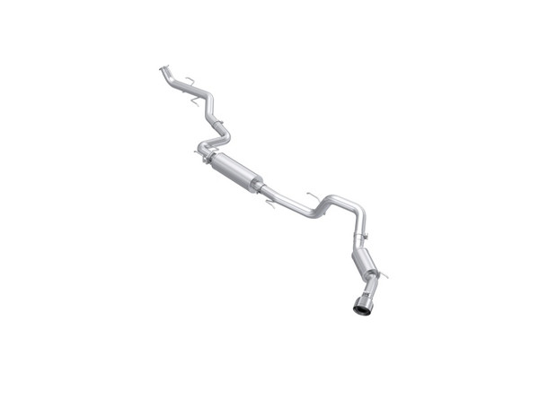 MBRP 2024+ Toyota Tacoma T304 Stainless Steel 3in Cat-Back Single Side Exit