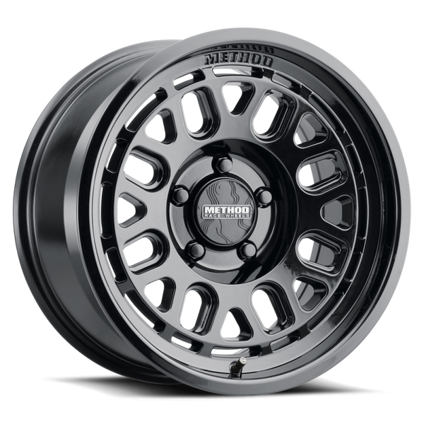 Method Race Wheels Method MR321 Gloss Black Wheel 18x9 | 8x170 BC | +18 Offset - fits Ford F-250 Super Duty 1999-2026, Ford F-350 Super Duty SRW 1999-2026