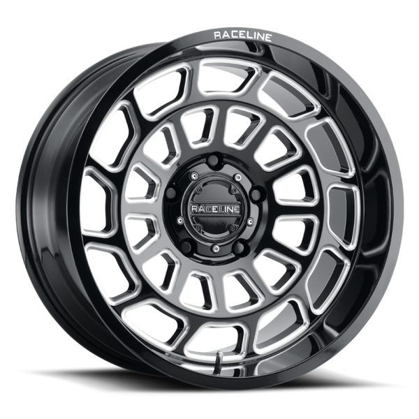 Raceline 955M Warp Satin Black Wheel 20x9 | 8x170 BC | +0 Offset - fits Ford F-250 Super Duty 1999-2026, Ford F-350 Super Duty SRW 1999-2026, Ford Excursion 2000-2005