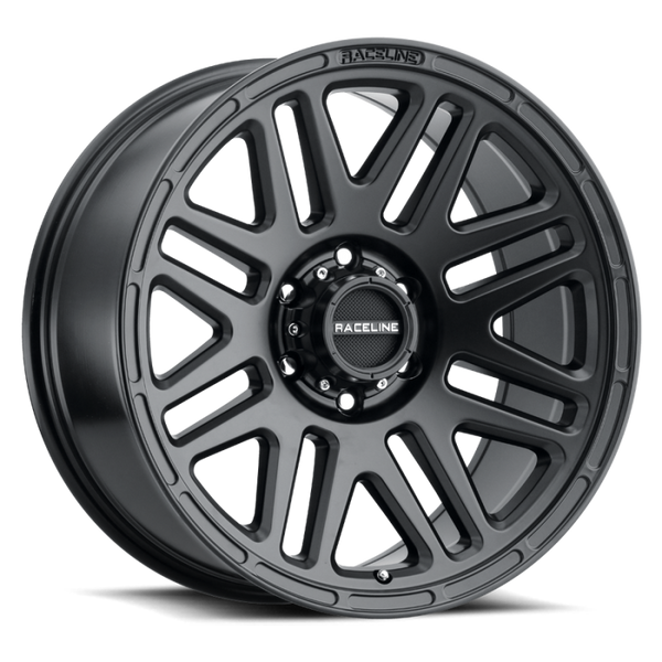 Raceline 944B Outlander Satin Black Wheel 17x9 | 8x170 BC | -12 Offset - fits Ford F-250 Super Duty 1999-2026, Ford F-350 Super Duty SRW 1999-2026, Ford Excursion 2000-2005