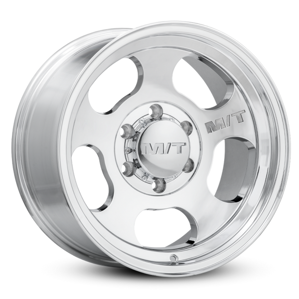 Mickey Thompson Canyon Polished Wheel - 17X9 5X5 / 5x127 BP 4.53in BS -12 Offset 71.6mm Bore