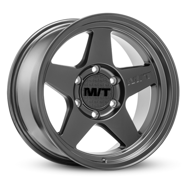 Mickey Thompson Open 5 Black Wheel - 17X9 5X5 / 5x127 BP 4.53in BS -12 Offset 71.6mm Bore