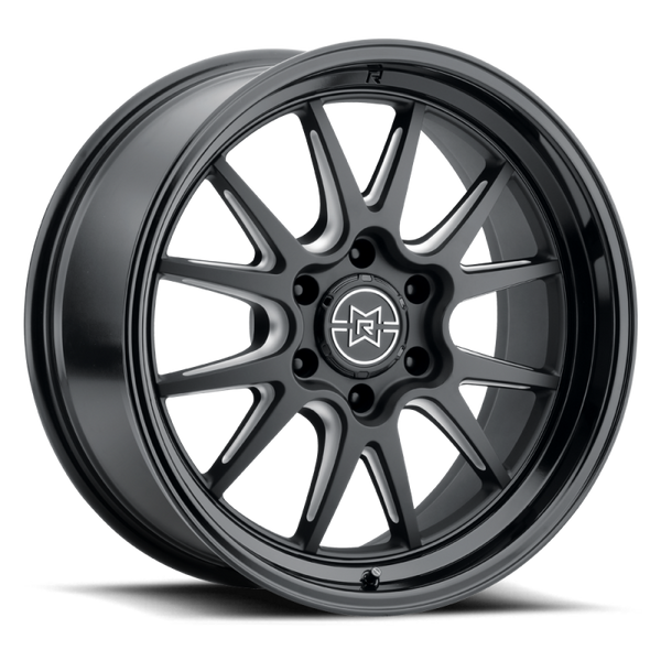 Method Raised MR802 20x9 / 6x135 BP / 12mm Offset / 87mm Bore - Double Black Milled Wheel