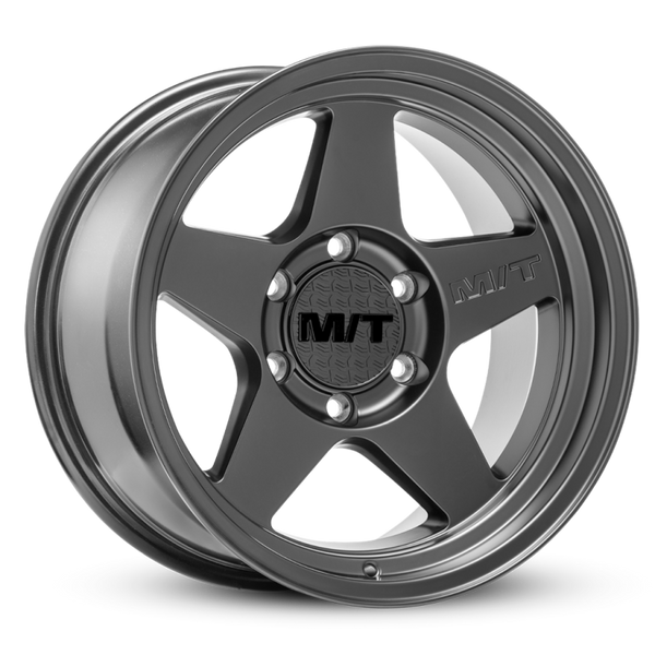 Mickey Thompson Open 5 Black Wheel - 17X9 6X5.5 BP 5in BS 0 Offset 108.1mm Bore