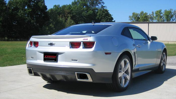Corsa 14976 Xtreme  Dual Rear Cat-Back + X-Pipe for 2010-2013 Chevy Camaro SS Convertible 6.2L V8 Manual