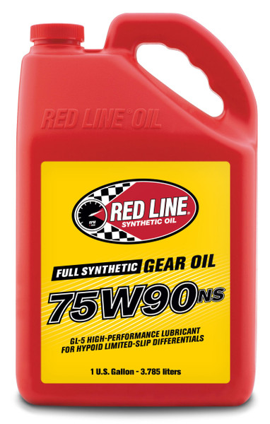 Red Line 75W90NS GL-5 Gear Oil - Gallon - Case of 4