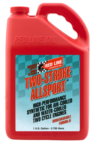 Red Line Two-Stroke AllSport Oil - Gallon - Case of 4