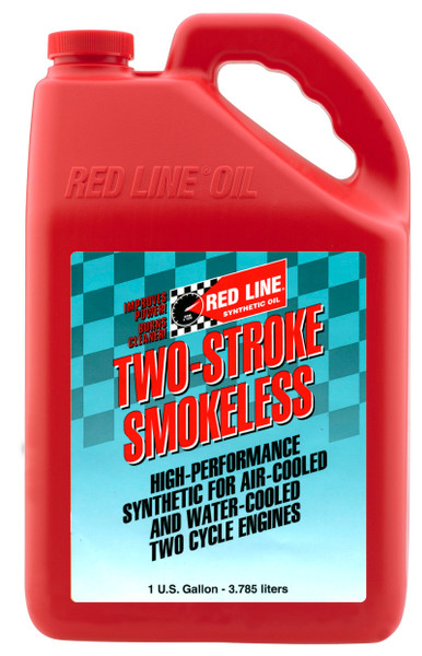 Red Line Smokeless Two-Cycle Lubricant - Gallon - Case of 4