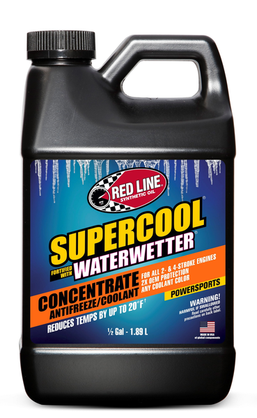 Red Line Supercool Coolant 50/50 Mix - 1/2 Gallon - Case of 4