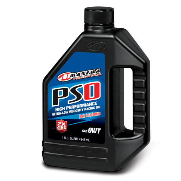 Maxima Performance Auto PS0 0WT Ultra-Low Viscosity Racing Oil - Quart - Case of 12