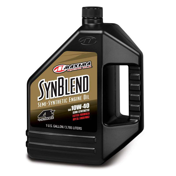 Maxima Synthetic Blend Ester 10w40 Engine Oil - 128oz - Case of 4