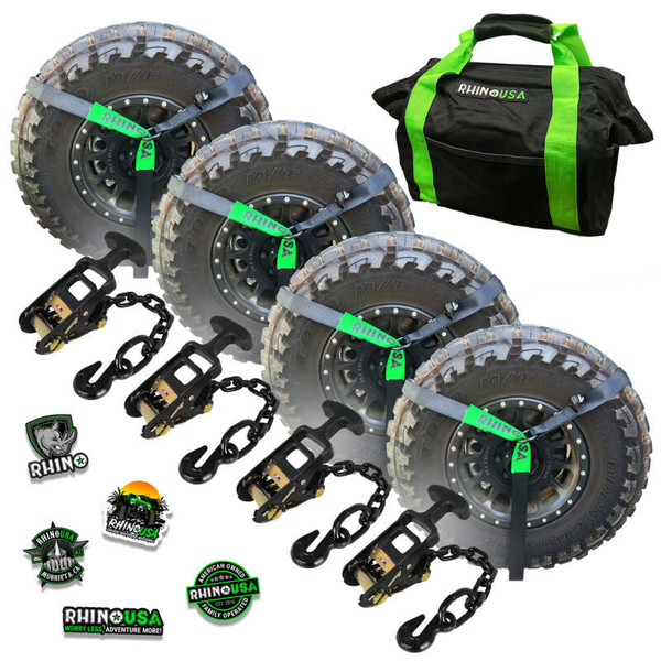Rhino USA Lasso Straps Basket Straps Black recovery gear product photo