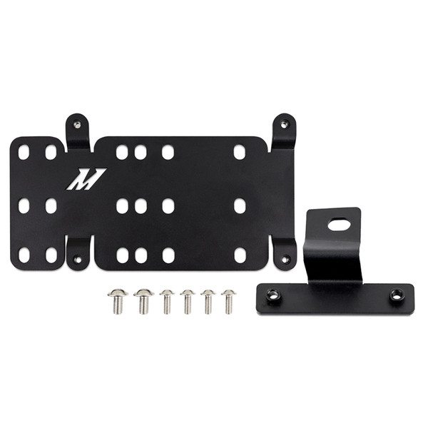 Mishimoto License Plate Relocation Kit | 2022-2026 Ford Bronco Capable Bumper License Plate Relocation | MMLP-BR-22C