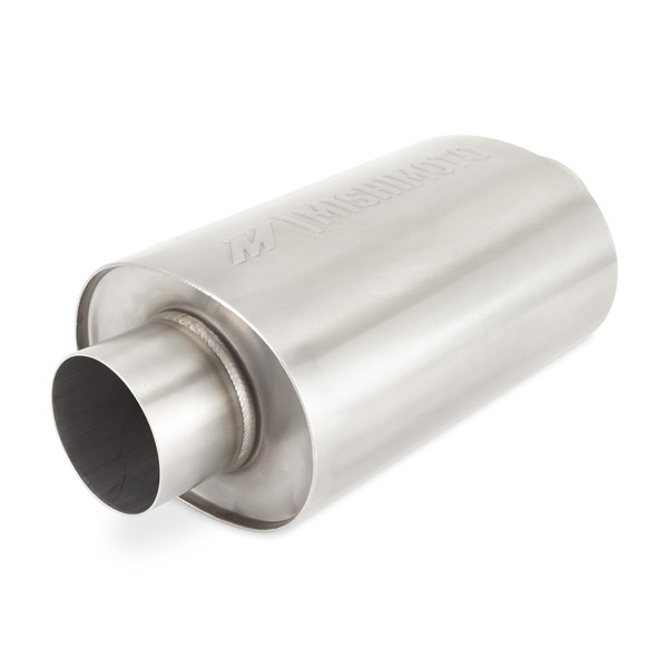 Mishimoto Performance Part | Universal Resonator with 3in Inlet/Outlet | MMEXH-RES-3BR