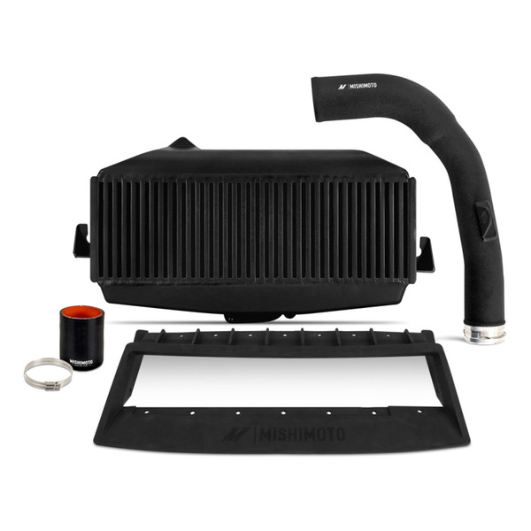 Mishimoto FMIC / TMIC Kit, Black | 2022-2026 WRX Core Pipes | MMTMIC-WRX-22KBKBK