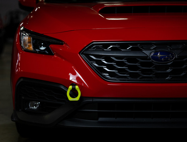 Mishimoto Tow Hook | 2022-2026 Subaru WRX Front Neon Yellow | MMTH-WRX-22NY