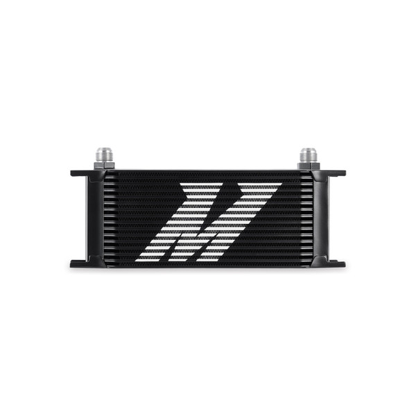 Mishimoto Oil Cooler, Black | Universal 16 Row | MMOC-16BK
