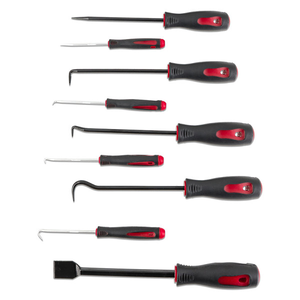Mishimoto Tool Kit | 9pc Scraper, Hook and Pick | MMTL-SHP-9