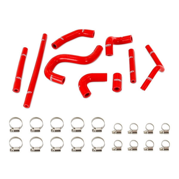 Mishimoto Hose Kit, Red | 1996-2002 Toyota 4Runner 3.4L (w/ Rear Heater) Heater | MMHOSE-4RUN34-96HHRRD