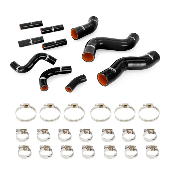 Mishimoto Hose Kit, Black | 1992-1997 Land Cruiser & Heater Hose | MMHOSE-LCR-92KBK