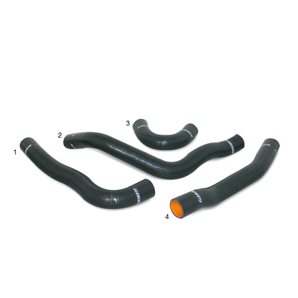 Mishimoto 2008-2015 Mitsubishi EVO X Black Silicone Hose Kit