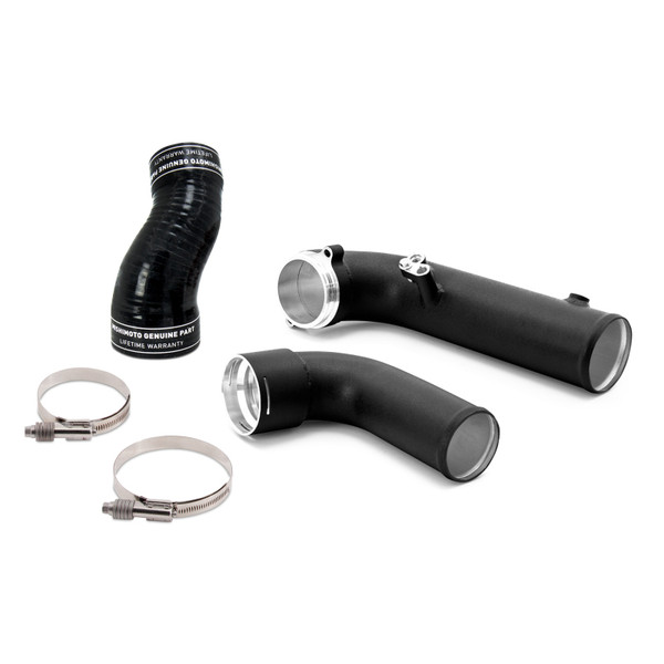 Mishimoto Charge Tube/Pipe, Micro-Wrinkle Black | 2020-2026 Toyota Supra Charge Pipe | MMICP-SUP-20BK