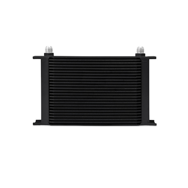 Mishimoto Oil Cooler, Black | Universal 25 Row | MMOC-25BK