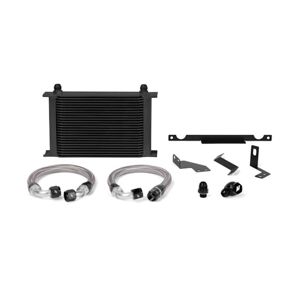 Mishimoto Oil Cooler, Black | Mitsubishi Evolution 7/8/9 | MMOC-EVO-01BK