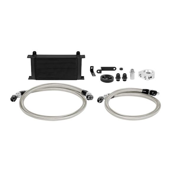 Mishimoto Oil Cooler, Black | 2008-2014 Subaru WRX | MMOC-WRX-08BK