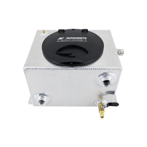 Mishimoto Coolant Reservoir | Universal Ice Box Tank Reservoir 2.5 Gallon Natural | MMRT-A2W-25N