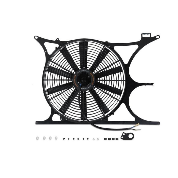 Mishimoto Fan Shroud | 1992-1999 BMW E36 Performance Alum. w/Elec. Fan Controller (NPT & Probe Incl.) | MMFS-E36-92K