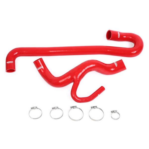 Mishimoto Hose Kit, Red | 2012-2018 Jeep Grand Cherokee SRT8 6.4L V8 | MMHOSE-WK2-12RD