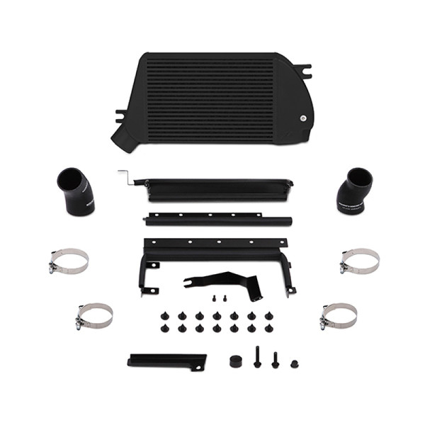 Mishimoto Intercooler, Black | 2015-2021 Subaru WRX Street Performance Top-Mount | MMTMIC-WRX-15XBK