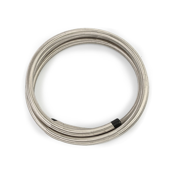 Mishimoto Braided Hose | 10Ft w/ -6AN - Stainless | MMSBH-06120-CS
