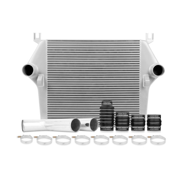 Mishimoto Intercooler, Silver | 07.5-09 Dodge 6.7L Cummins w/ Pipes () | MMINT-RAM-07KSL