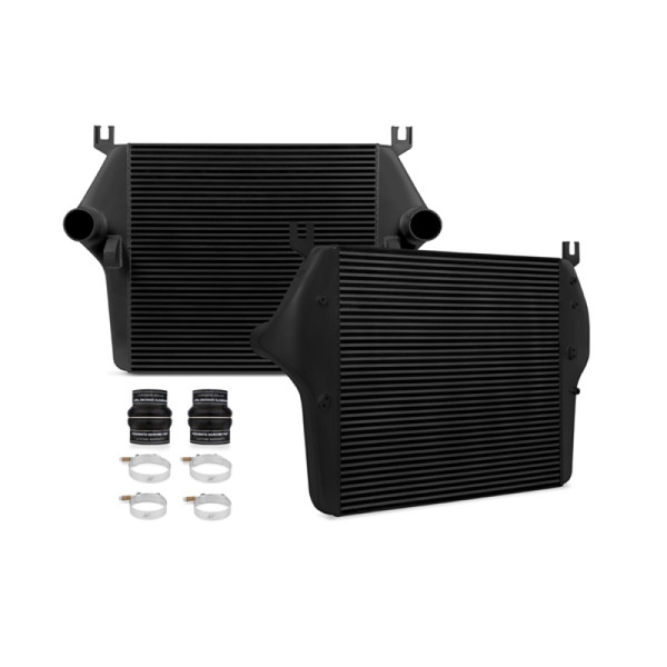 Mishimoto Intercooler, Black | 2003-2009 Dodge 5.9L/6.7L Cummins () | MMINT-RAM-03BK