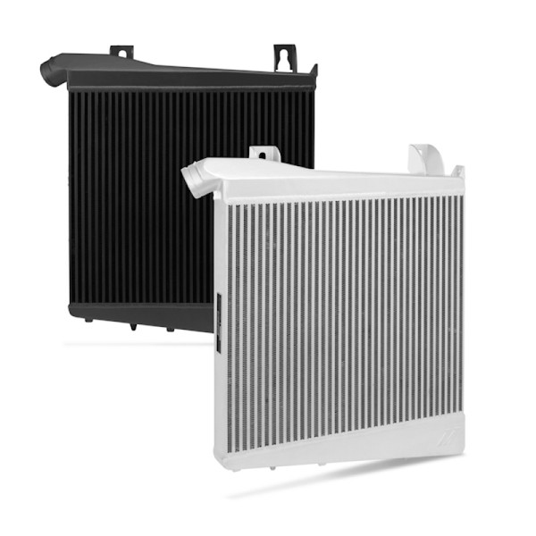 Mishimoto Intercooler, Silver | 2008-2010 Ford 6.4L Powerstroke () | MMINT-F2D-08SL