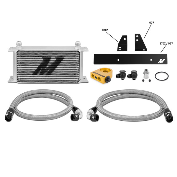 Mishimoto Oil Cooler | 2009-2013 Nissan 370Z / 2008-2013 Infiniti G37 (Coupe Only) Thermostatic | MMOC-370Z-09T