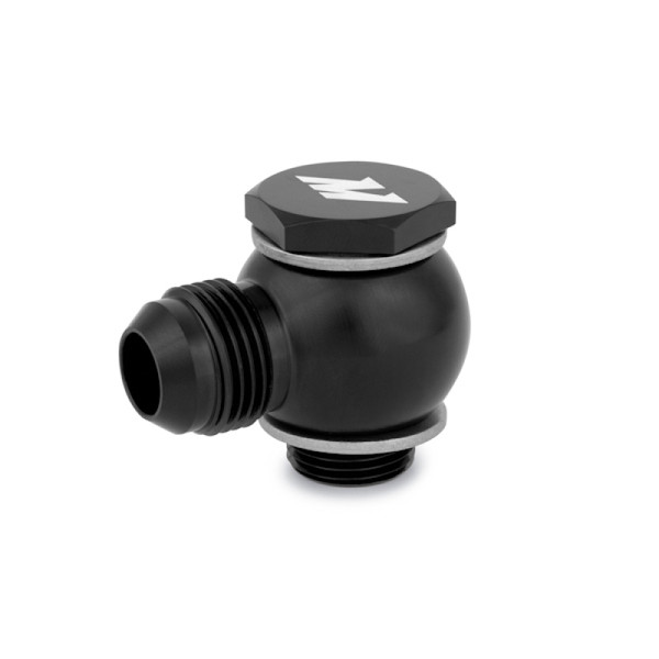 Mishimoto Fitting / Clamp, Black | M20 x -10AN Banjo w/ Bolt | MMBB-10ANBK