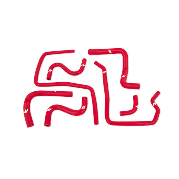 Mishimoto Hose Kit, Red | 2004-2007 Subaru STI / 2006-2007 WRX Ancillary Hoses | MMHOSE-SUB-ANC4RD