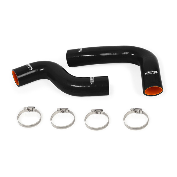 Mishimoto Hose Kit, Black | 1992-2000 Subaru WRX/STI Turbo | MMHOSE-GC8T-92BK