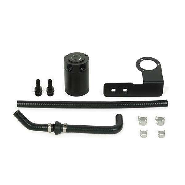 Mishimoto Catch Can / Oil Separator, Black | 2018-2026 Honda Accord 1.5T Direct Fit - Bracket | MMBCC-ACRD15-18PBEBK