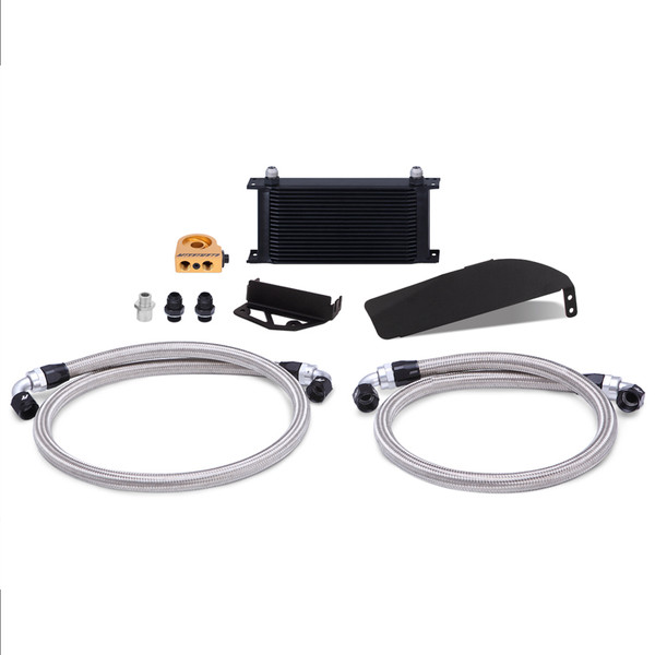 Mishimoto Oil Cooler, Black | 2017-2021 Honda Civic Type R Direct Fit | MMOC-CTR-17TBK