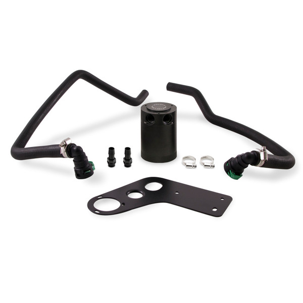 Mishimoto Catch Can / Oil Separator, Black | 2015-2023 Ford Mustang GT Baffled Oil | MMBCC-MUS8-15PBE