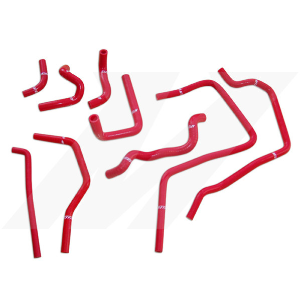 Mishimoto Hose Kit, Red | 2001-2005 Subaru WRX Ancillary Hoses | MMHOSE-SUB-ANCRD