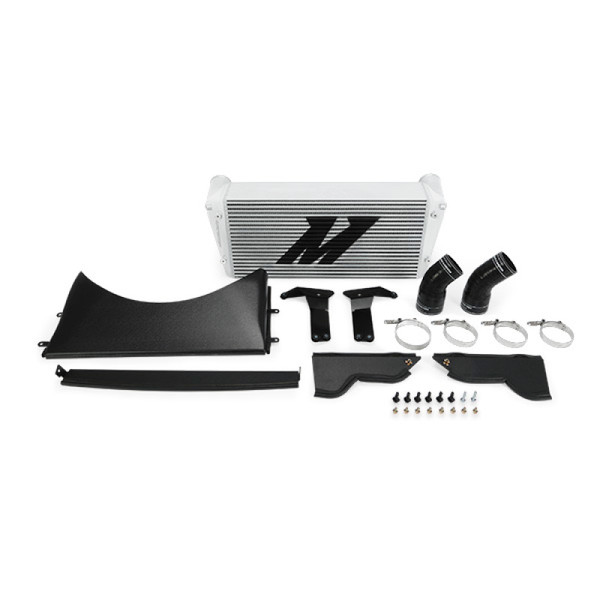 Mishimoto Intercooler, Silver | 2013-2024 Dodge 6.7L Cummins | MMINT-RAM-13SL