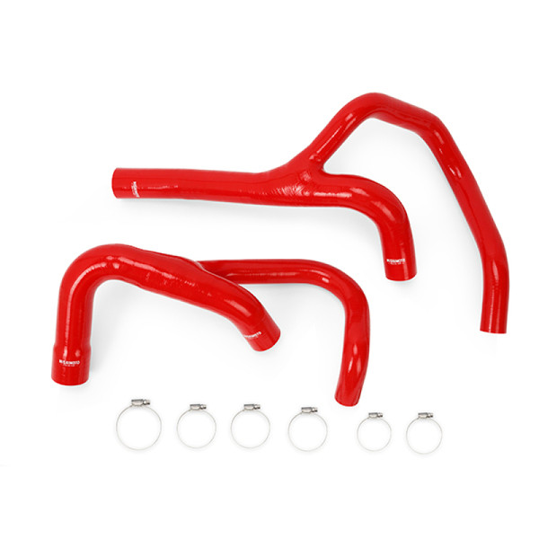 Mishimoto Hose Kit, Red | 2013-2014 Dodge Ram 6.7L Cummins | MMHOSE-RAM-13RD
