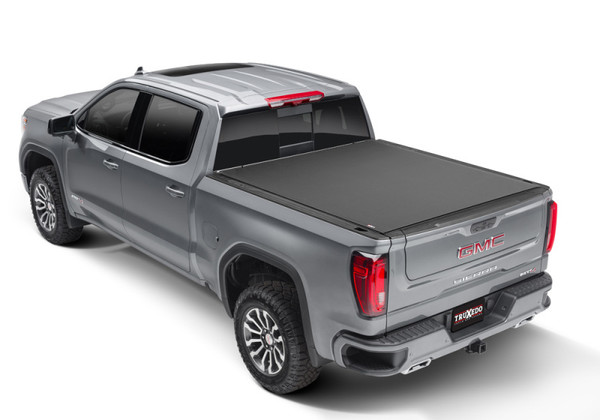 TruXedo Pro X15 Soft Roll-Up Tonneau Cover for Black 2023-2026 GMC Canyon / Chevrolet Colorado 5ft 2in Bed - Part #1450001