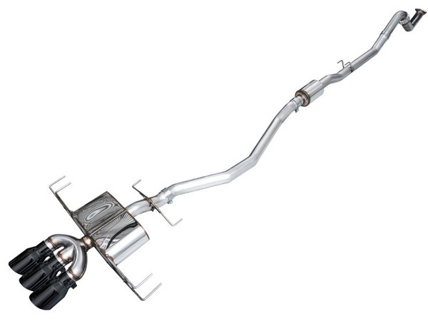 AWE Tuning 2024-2026 Acura Integra Type S DE5 FWD Touring Edition Exhaust w/ Triple Diamond Black Tips | 3015-53335